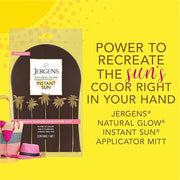 Jergens Natural Glow Body Applicator Mitt, Flawless, Streak-free Tanning Blender Glove, Reusable Tanning Mitt Protects Han...