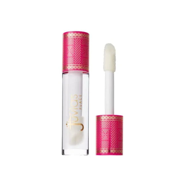 Juvia's Place Lip Gloss Glass It's Glass - Clear, Super Shine,16 oz., Plump, Long Lasting Non-Sticky Luscious High Shine, ...