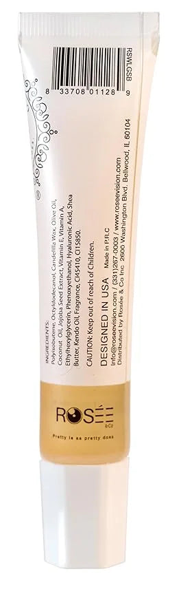 ROSÉE & CO Rosee Lip Gloss Vegan & Cruelty Free Treatment, Professional Make up, Long Lasting Glossy with Shea Butter, Moi...