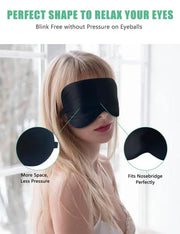 BeeVines Gel Eye Masks & Silk Sleep Mask - Product Image