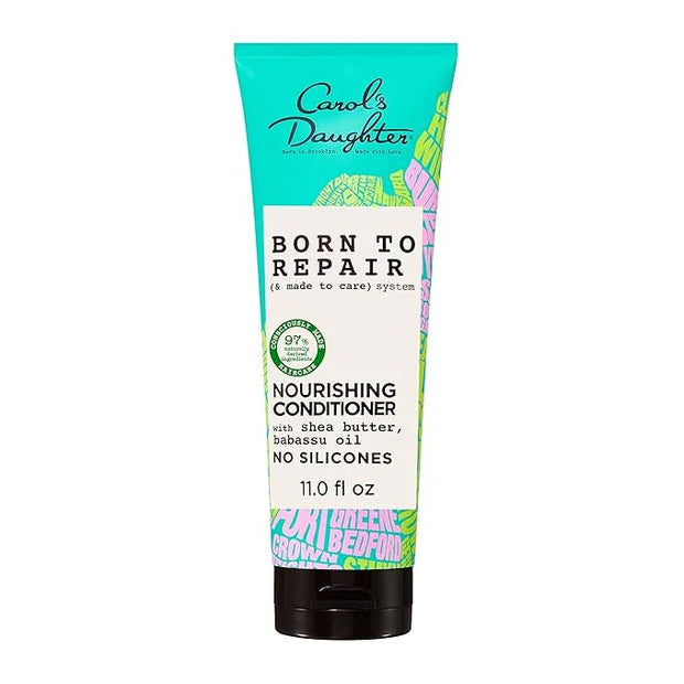 Carol's Daughter Born To Repair Nourishing Conditioner, Sulfate-Free Hair Care for Curly Hair with Shea Butter, 11 Fl Oz -...