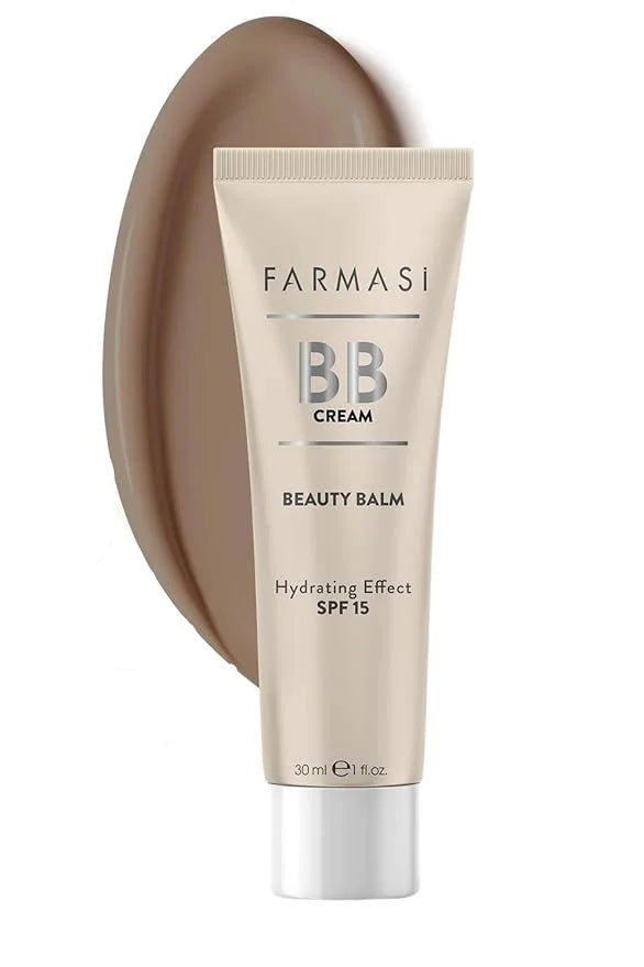 FARMASi Make Up BB Cream Beauty Balm, Full-Coverage Foundation, Concealer, Moisturizer BB Cream for All Skin Types, 1 fl. ...