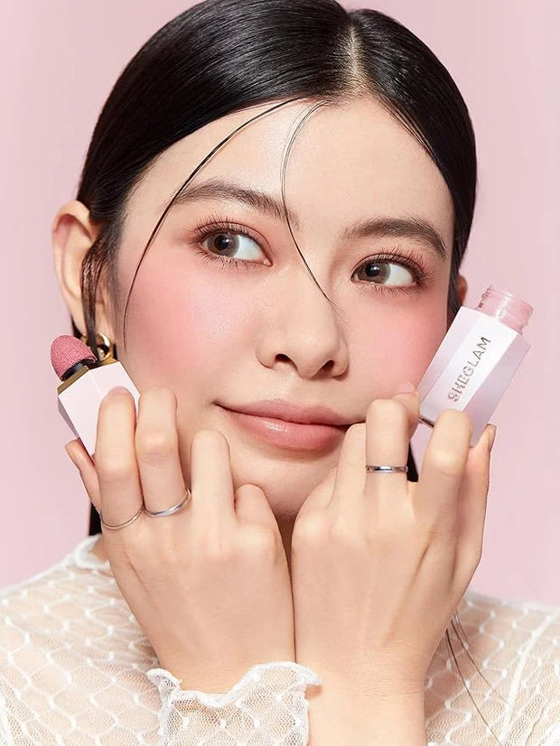 SHEGLAM Color Bloom Liquid Blush Makeup for Cheeks Matte Finish - Love Cake - Product Image