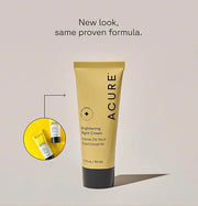 Acure Brightening Day & Night Cream Set – Hydrating & Radiance-Boosting Moisturizers for Even Skin Tone & Smooth Texture, ...