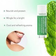 Lip Balm Peppermint Set of 3, Natural
