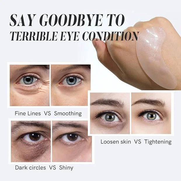 Under Eye Patches with Collagen and Peptide Eye Mask for Dark Circles and Puffiness,Face Mask Skin Care Products 30 Pairs ...