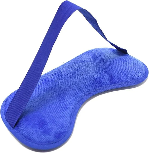 Eye See Plush Gel Eye Mask for Puffy Eyes, Blue - Cold Eye mask to Treat Dark Circles, Sinuses, Dry Eyes, and for Allergy ...