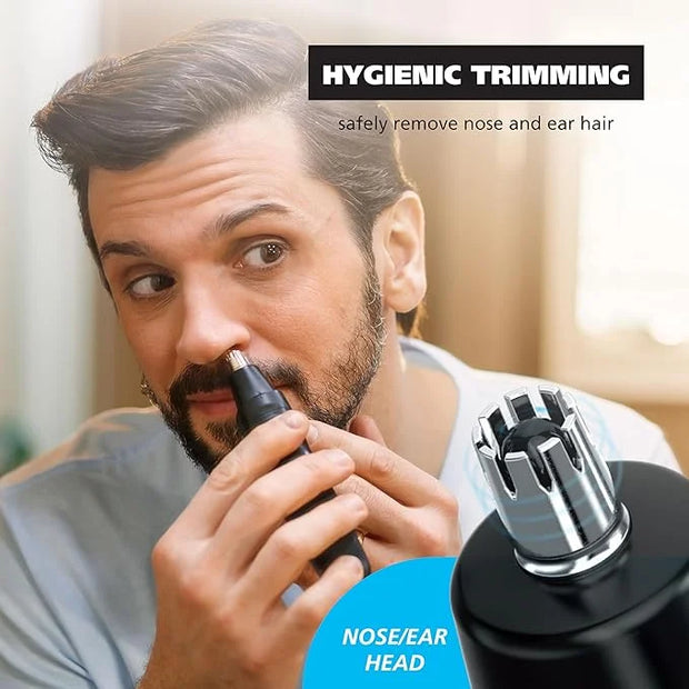 Wahl Pro Series® Rechargeable Eyebrow, Ear & Nose Hair Trimmer for Men – Painless DualTech® Eyebrow Trimmer & Facial Hair ...