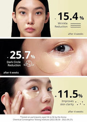 SNP [K Beauty 24K Gold Perfection Eye Patch & Peptaronic Sheet Mask - Product Image
