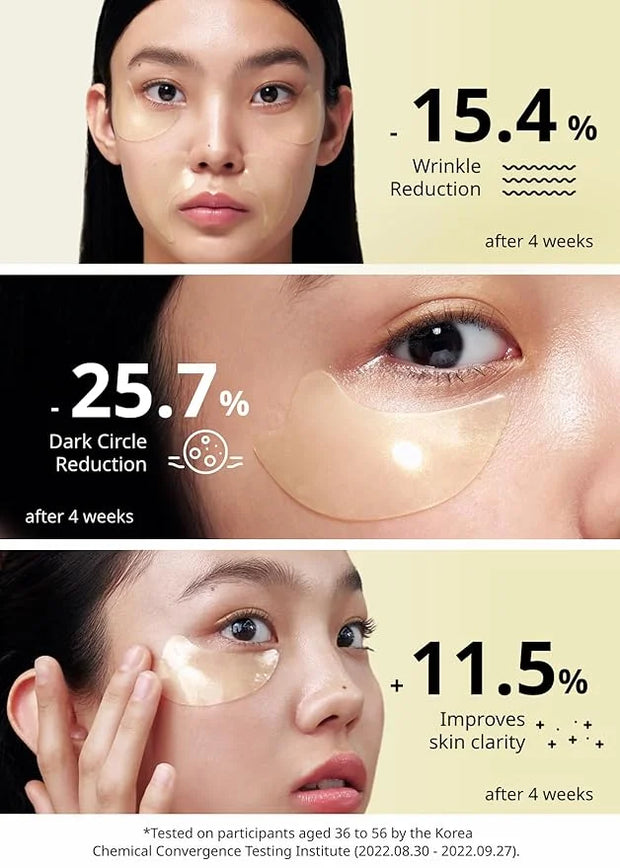 SNP [K Beauty 24K Gold Perfection Eye Patch & Peptaronic Sheet Mask - Product Image