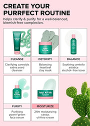 I DEW CARE Heartleaf Face Cream - Chill Kitten | Moisturizer with Moringa Seed, Prickly Pear, Aloe Vera Gel, Cactus Oil-Fr...