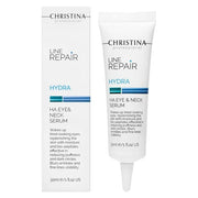 Christina Line Repair Hydra HA Eye & Neck Peptide Serum for Face with Hyaluronic Acid | Dark Circles Elimination | Anti-Ag...