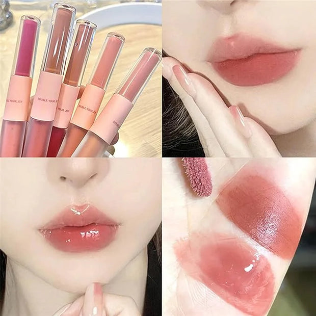 KWOLYKIM 2 In 1 Double Mirror And Matte Gloss,