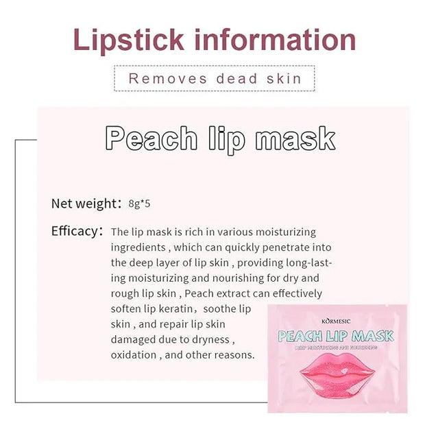 4 In 1 Peach Lip Care Lips