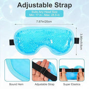 2 Pcs Gel Eye Mask Cooling Ice Eye Puffy Masks Reusable Hot Cold Compress Eyes Mask for Men Women Dry Itchy Eyes Bags Puff...