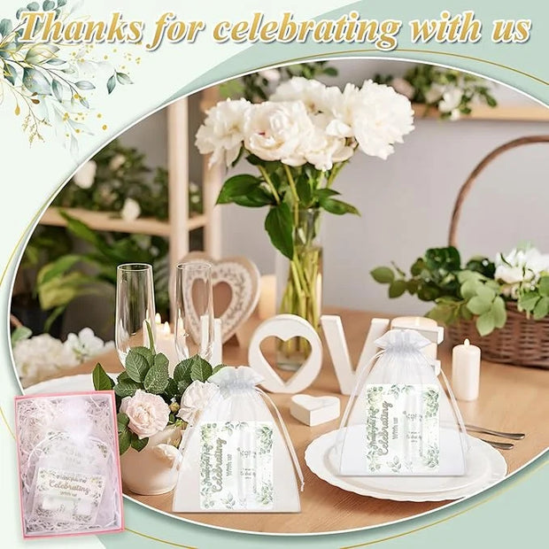 24 Set Thank You Gift Lip Wedding