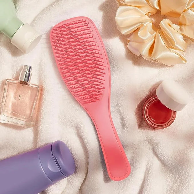 Tangle Teezer Ultimate Detangler Curly Hair Brush, Dry & Wet Hairbrush, Reduces Frizz & Breakage, for 3C to 4C Curly Hair ...