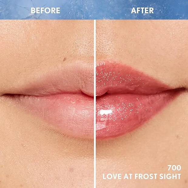 Covergirl Clean Fresh Yummy Plumper Lip Gloss, 700 Love At Frost Sight, Shiny, Vegan Formula, Easy to Apply, Minty Flavor,...