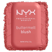 NYX PROFESSIONAL MAKEUP Buttermelt Powder Blush, Fade and Transfer-Resistant Blush, Up to 12HR Make Up Wear, Vegan Formula...