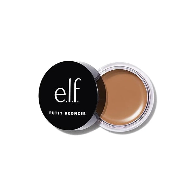 e.l.f. Putty Bronzer, Creamy & Highly Pigmented Formula, Creates a Long-Lasting Bronzed Glow, Infused with Argan Oil & Vit...