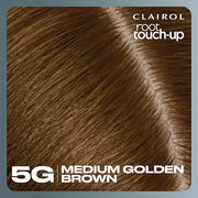 Clairol Root Touch-Up by Nice'n Easy Permanent Hair Dye, 5G Medium Golden Brown Hair Color, Pack of 2 - Product Image