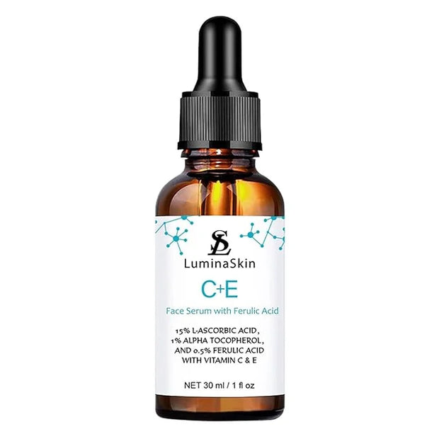 Vitamin C Face Serum Vitamin CE Serum with Ferulic Acid for Women Vitamin E and Ferulic Serum Skin Care - Vitamin C Serum ...
