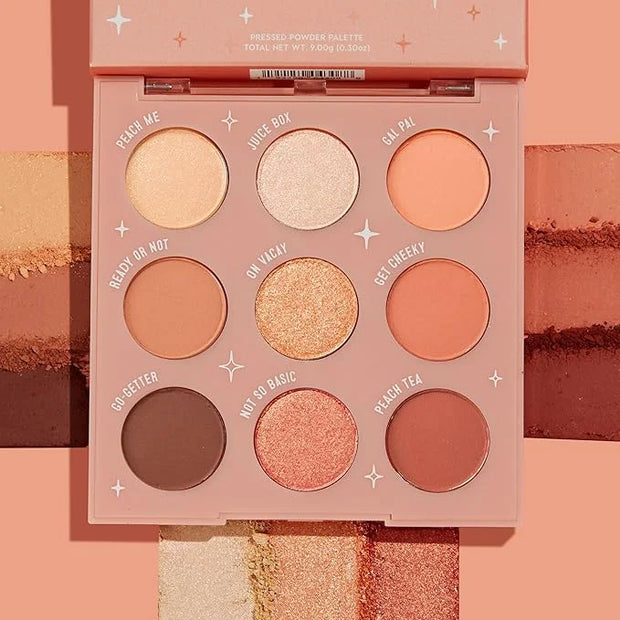 ColourPop Eyeshadow Palette - Eye Makeup Palette with Matte, Metallic, Matte Sparkle & Glitter Finishes - High-Pigment Eye...