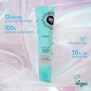 ROSÉE & CO Rosee Lip Gloss Vegan & Cruelty Free Treatment, Professional Make up, Long Lasting Glossy with Shea Butter, Moi...