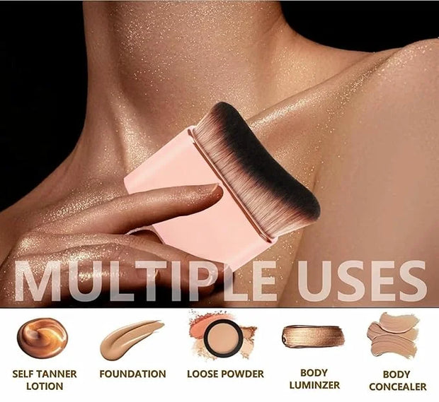 Body Makeup Brush, Self Tanner Brush, Kabuki Brush for Body, Tanning Brush for Tan, Body Makeup Brush for Leg, Bronzer Bru...