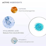 Korean Eye Serum for Under Eye Hydrating, Anti-aging Wringkles Firming Puffy Eye Bags Dark Circle, Hyaluronic Acid, Vitami...