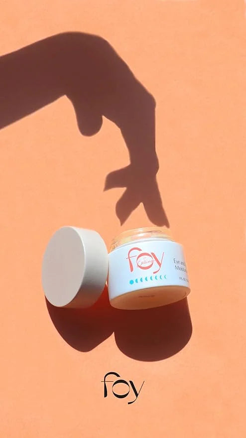 foy Illuminate+Smooth Eye and Lip Moisturizer - Luxurious Hydration and Anti-Aging Treatment with Hyaluronic Acid, Jojoba ...