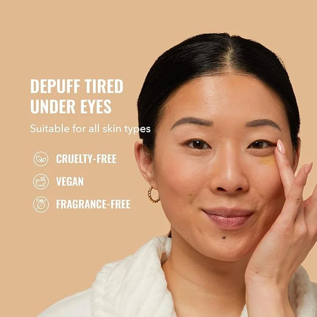 Good Molecules Yerba Mate Wake Up Eye Gel - Yerba Mate, Hyaluronic Acid and Caffeine to Hydrate, Minimize Puffiness and Sw...