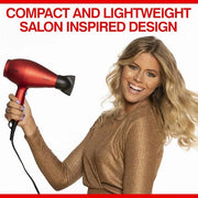 CHI 1875 Series Hair Dryer, Blow Dryer For Ultra-Fast Hair Drying, Reduces Frizz & Increases Shine, Nozzle & Diffuser Atta...