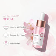 9 In 1 Japan Sakura Skin Care Set, Skincare Set For Women, Face Care Set For Women With Makeup Remover,Cleanser,Eye Cream,...