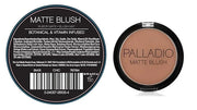 Palladio Matte Blush, Brushes onto Cheeks Smoothly, Soft Matte Look and Even Finish, Flawless Velvety Coverage, Effortless...
