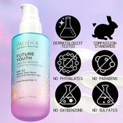 Pacifica Peptide Face Moisturizer Future Youth Daily Turnaround Hydrating, SPF 50 Broad Spectrum, UVA/UVB Sun Protection, ...