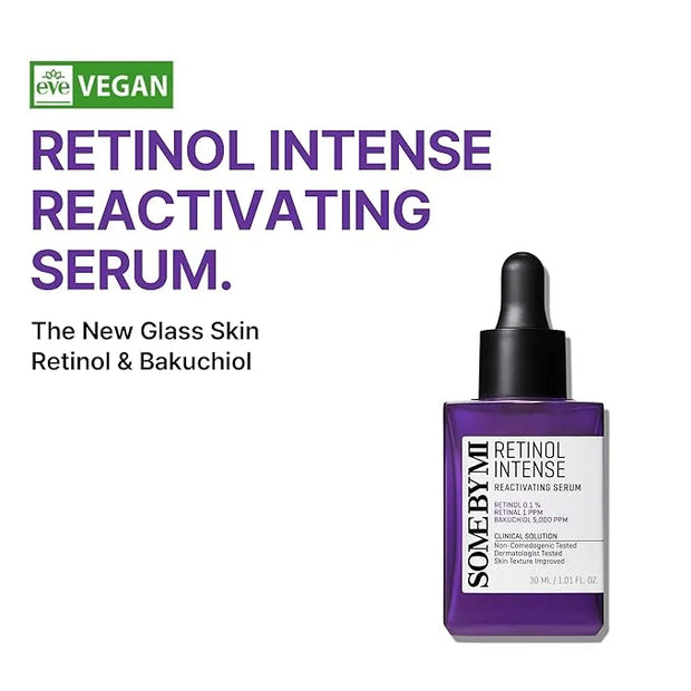 SOME BY MI Retinol Intense Reactivating Serum 50ml + Retinol Intense Advanced Triple Action Eye Cream - Product Image