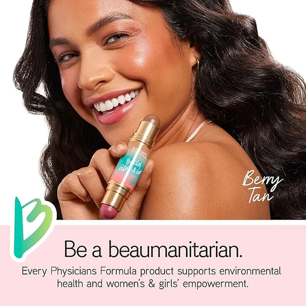 Physicians Formula Butter Glow & Go Multiuse Stick, Ultra-Creamy Radiant Finish Formula with Murumuru Butter, Vegan & Crue...