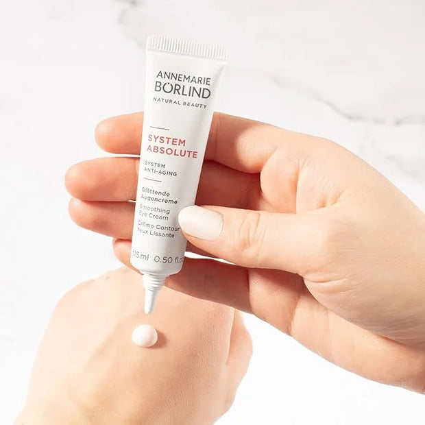 ANNEMARIE BÖRLIND - SYSTEM ABSOLUTE Smoothing Eye Cream - Vitamin C, Darutoside and Caffeine Eye Wrinkle Smoothing - Tones...