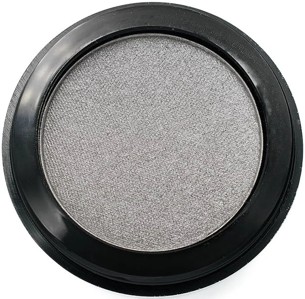 Platinum Silver Shimmering Gray Grey Pewter Pressed Powder Single Vegan Eyeshadow; Talc, Paraben & Cruelty Free - Product ...