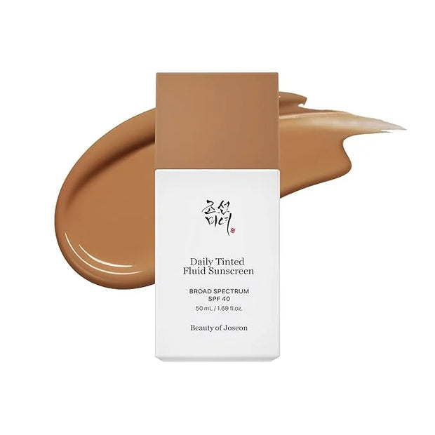 Beauty of Joseon Daily Tinted Fluid Sunscreen 12 Shades for Face Moisturizing Broad Spectrum SPF 40 Korean Skincare 50ml, ...
