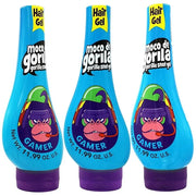 Moco de Gorila Gamer, Hair Styling Gel, Long-Lasting Hold, Reactivatable with Water, 3-Pack of 11.92 Oz Each, 3 Squeezable...