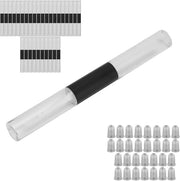 30pcs 5ml Empty Lip Gloss Tubes, Double Ended Refillable Lip Balm Gloss Containers Bottles with Rubber Inserts for Women G...