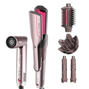 Shark FlexFusion Hair Straightener & Powerful Hair Dryer with Diffuser, Fusion Hair Brush, Ceramic Air Styler with Auto-Wr...