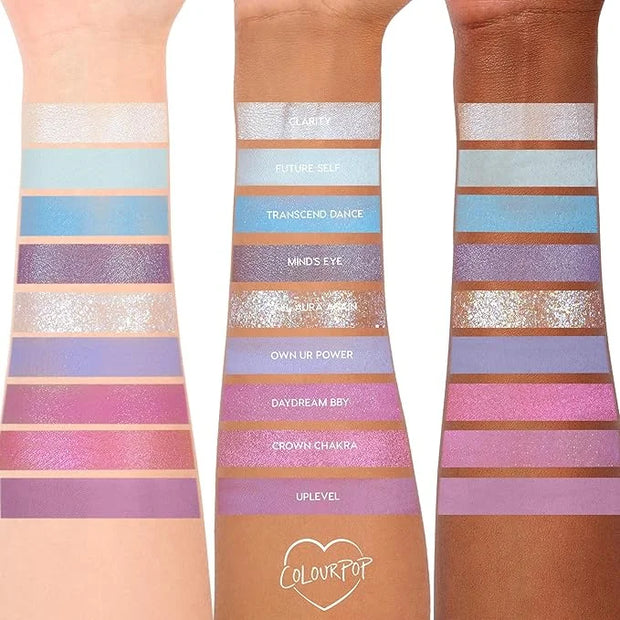 ColourPop Eyeshadow Palette - Eye Makeup Palette with Matte, Metallic, Matte Sparkle & Glitter Finishes - High-Pigment Eye...