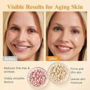 HKH Vitamin C & Retinol Serum for Face - Vit C Oil Capsule with Niacinamide, Anti Again Vit A Night Serum Capsule for Wome...