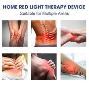 LED Red Light Therapy Eye Device, 3 Modes Red Light Eye Mask with Multi-Frequency Vibration + Red Light Therapy Massager S...