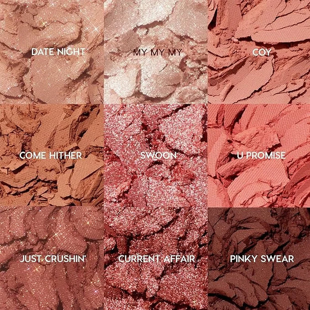 ColourPop Eyeshadow Palette - Eye Makeup Palette with Matte, Metallic, Matte Sparkle & Glitter Finishes - High-Pigment Eye...