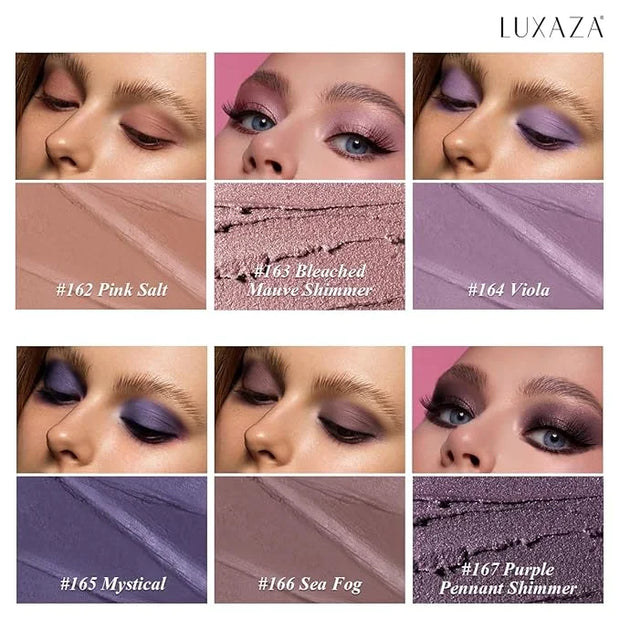 Neutral Eyeshadow Stick Makeup Set, Metallic Shimmer Matte Cream Eye Shadow Eyeliner Brightener Pencil Crayon - Classic 6P...