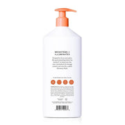 Billie Glow Brightening Women's Body Lotion, Citrus Woods Scent, With Vitamin C, 18 fl oz - Product Image